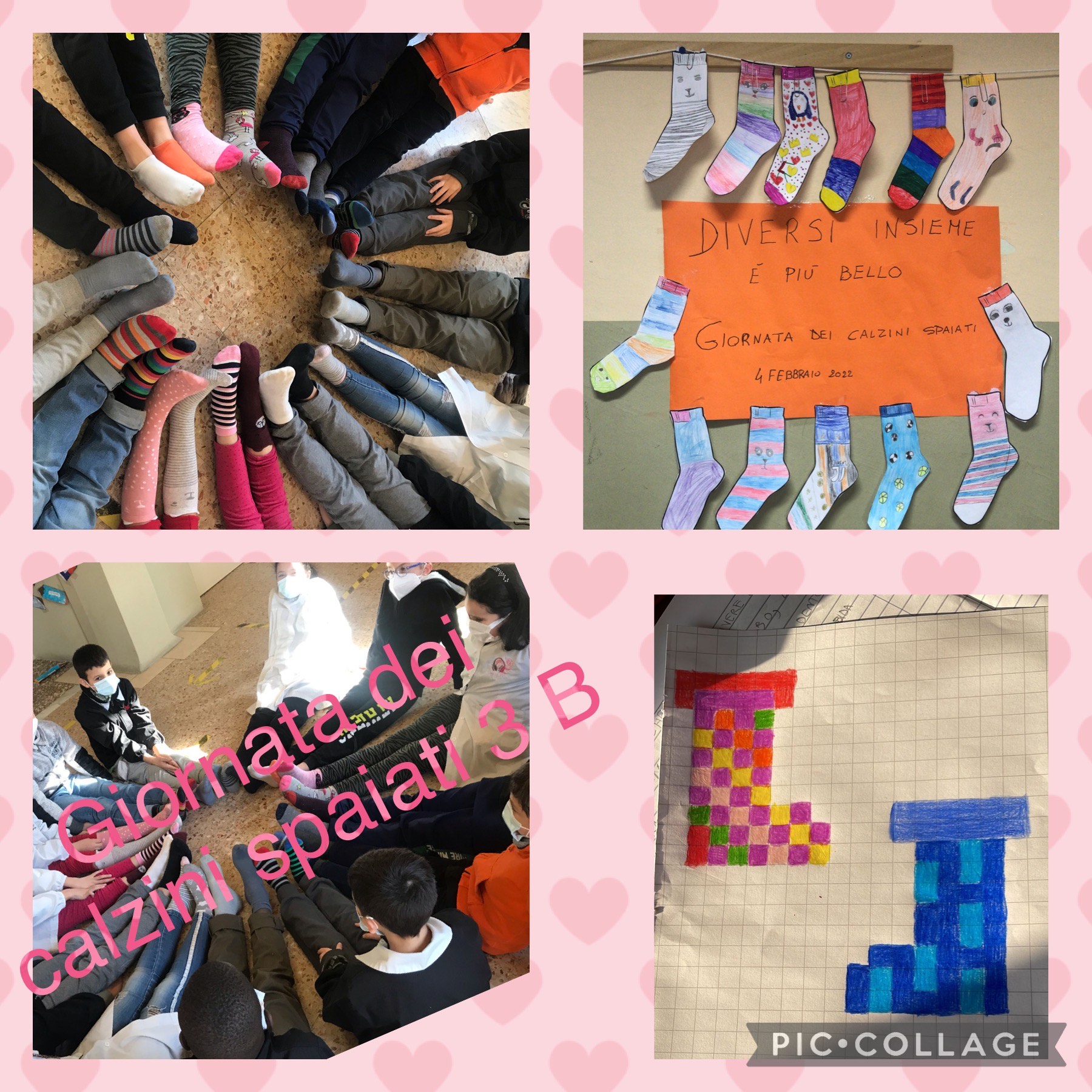 3 B CALZINI SPAIATI