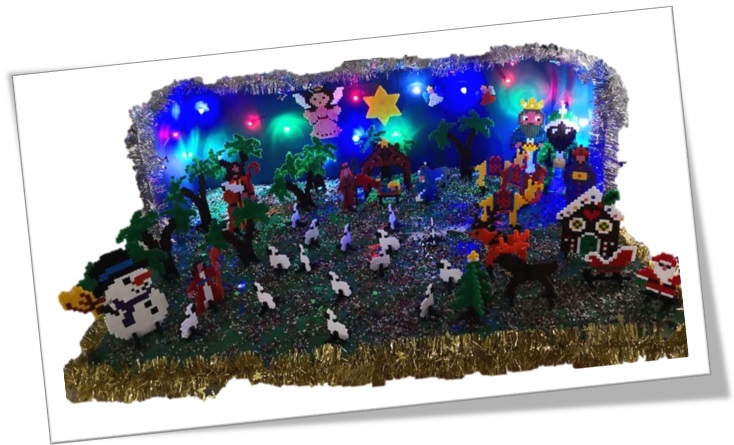 presepe pixel art